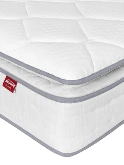 Airsprung Galleria 3000 Pocket Pillowtop Mattress -Home Comprehensive VO87U SQ3 0000000013 WHITE SLd