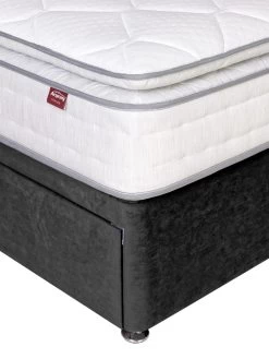 Airsprung Galleria 3000 Pocket Pillowtop Divan -Home Comprehensive VO8E5 SQ5 0000000004 BLACK SLd2