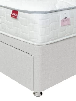 Airsprung Lila Memory Divan -Home Comprehensive VO8EU SQ5 0000000215 LIGHT GREY SLd2