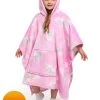 Bedlam Unicorn Pink Fleece Poncho