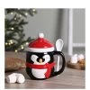 Very Home Lidded Penguin Mug With Spoon -Home Comprehensive VOLEW SQ1 0000000029 MULTI SLf