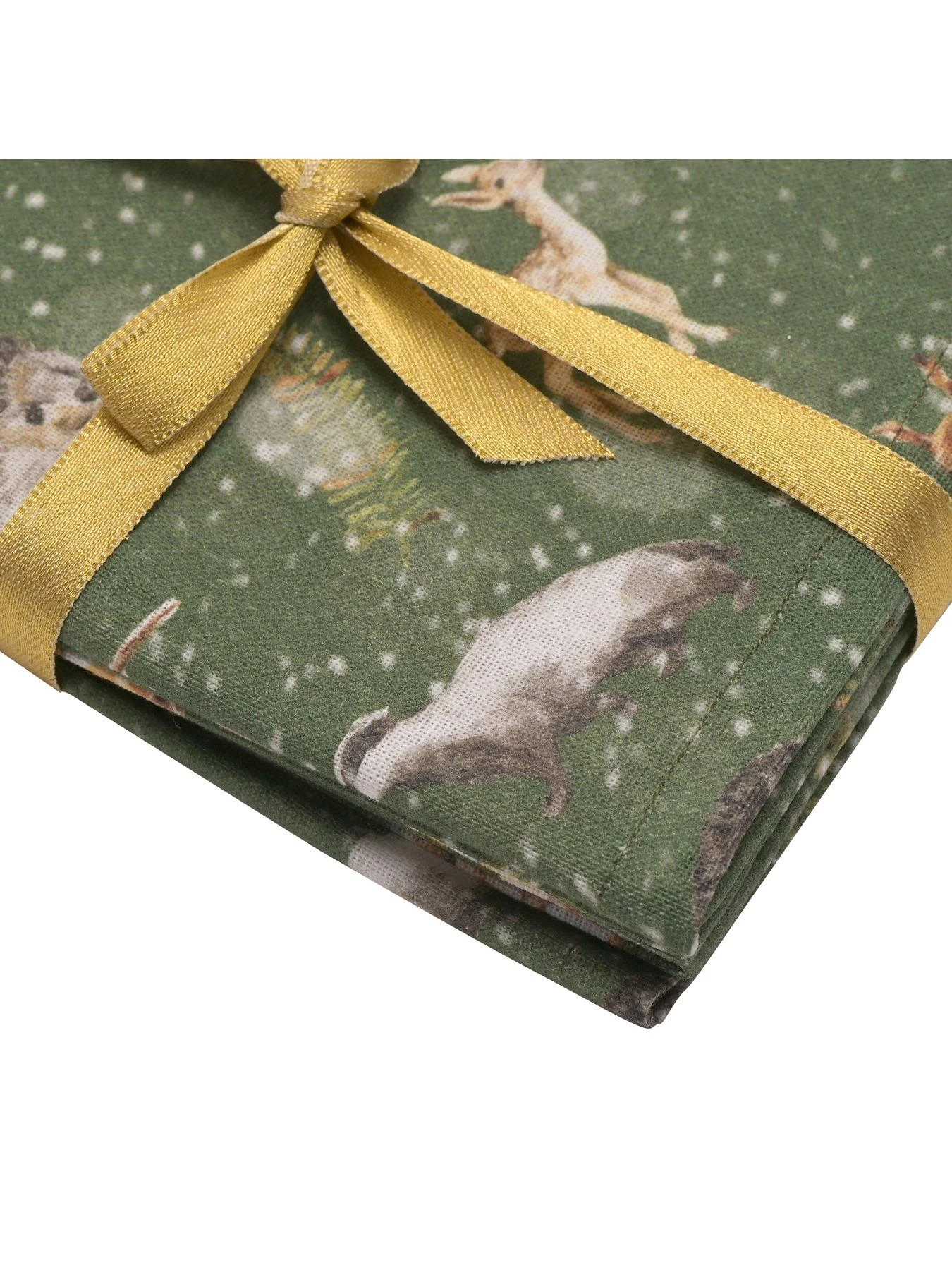 Very Home Set Of 4 Winter Wilds Napkins 4 Very Home Set Of 4 Winter Wilds Napkins - Image 2