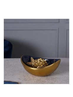Very Home Gold Serving Bowl
