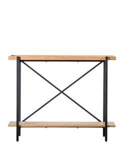 Gallery Terry Console Table -Home Comprehensive VOLKA SQ3 0000000006 OAK SLa