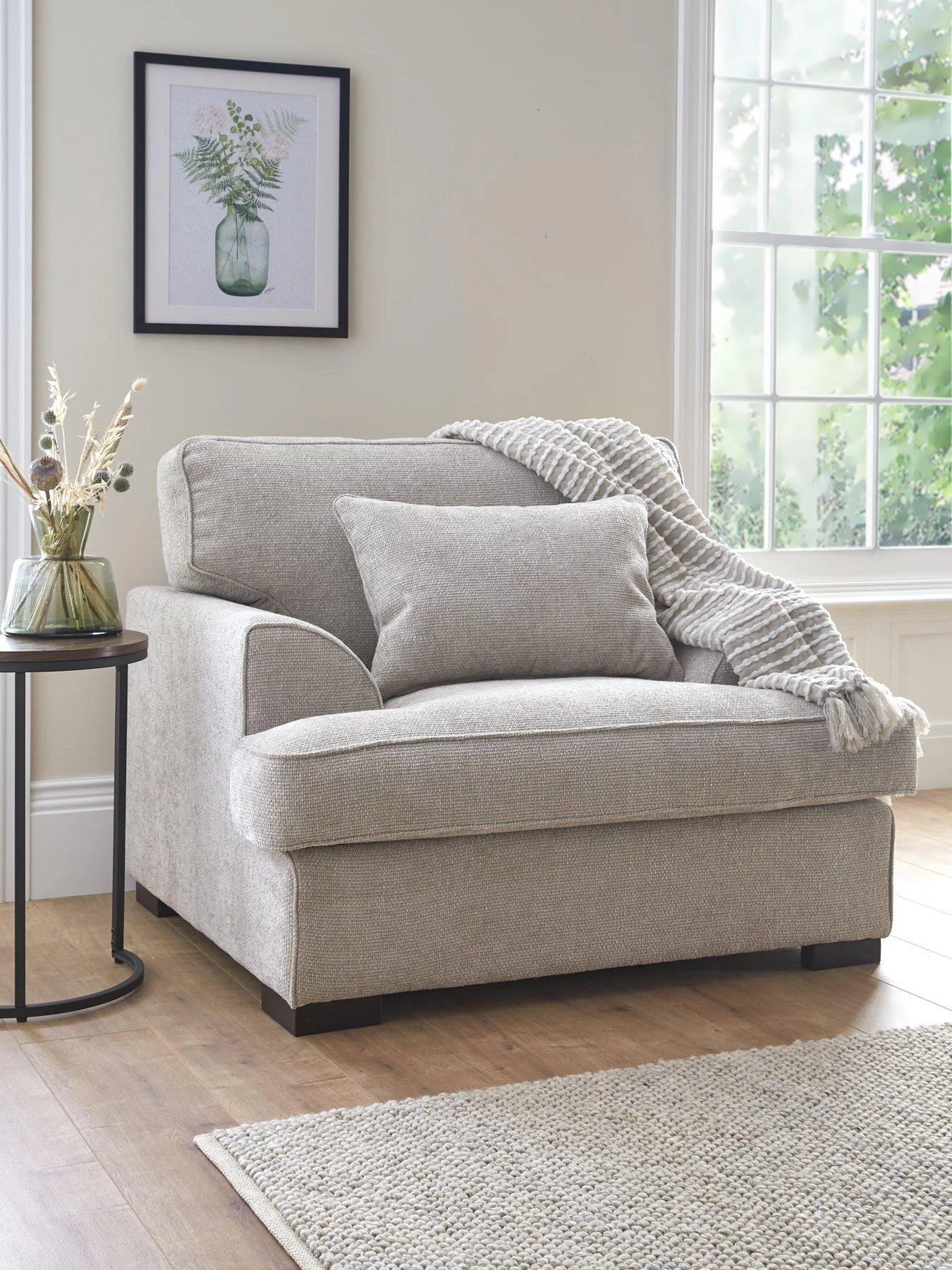 Very Home Cottage Fabric Armchair 3 Very Home Cottage Fabric Armchair