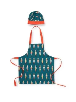 Catherine Lansfield Nutcracker Kids Apron And Hat Set