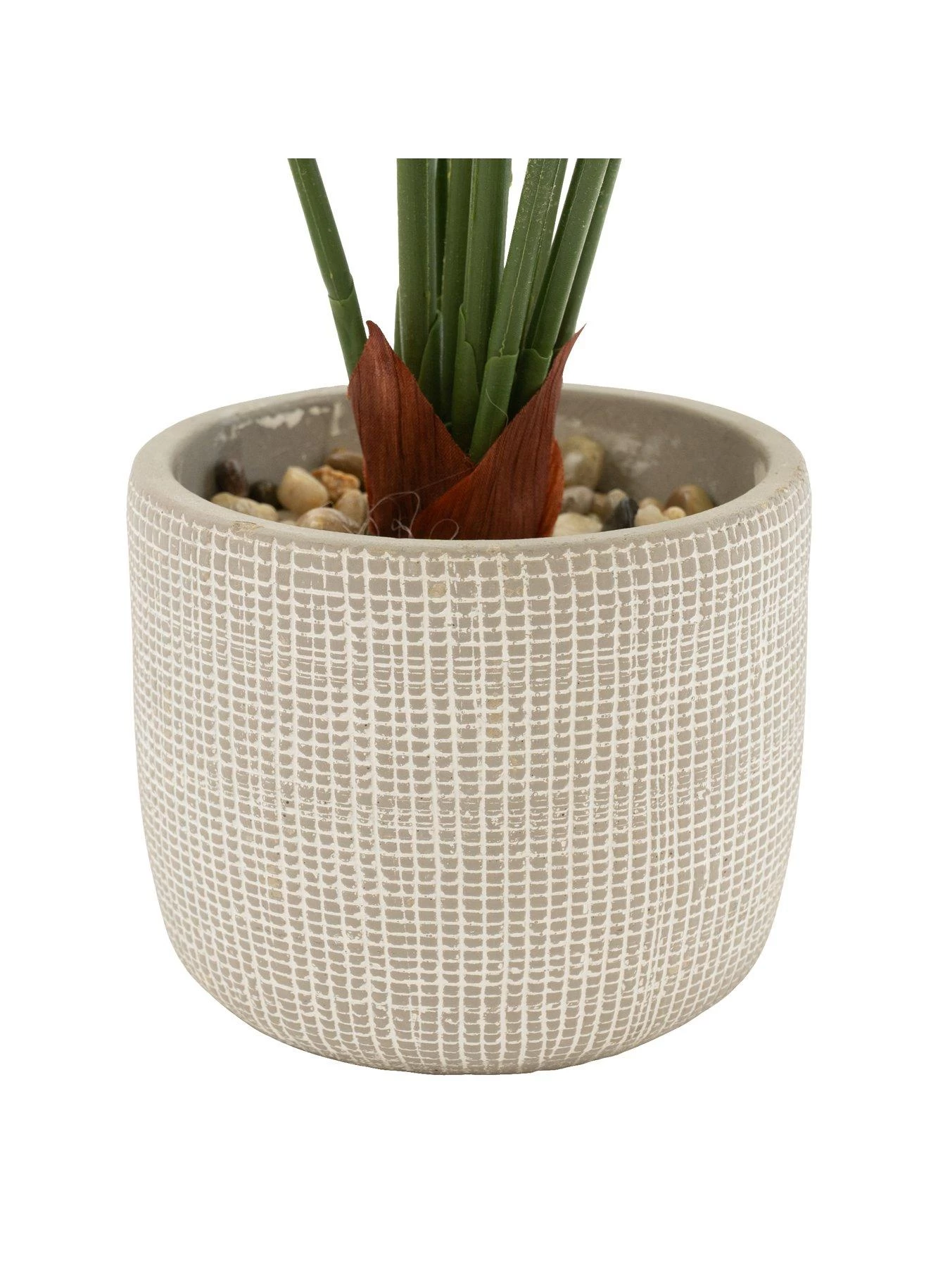 Very Home Large Faux Cheese Plant In Round Planter 5 Very Home Large Faux Cheese Plant In Round Planter - Image 3