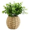 Very Home Faux Herbs In Rattan Planter 2 Very Home Faux Herbs In Rattan Planter -Home Comprehensive VP0JC SQ1 0000000047 GREEN SLf