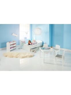 Hello Home Kids White Toddler Bed With 2 Underbed????Storage Drawers 13 Hello Home Kids White Toddler Bed With 2 Underbed????Storage Drawers -Home Comprehensive VP2Z1 SQ7 0000000013 WHITE DGy