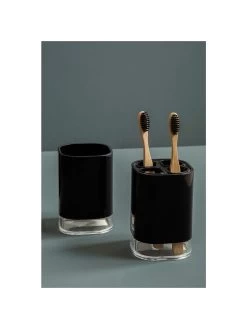 Premier Housewares Ando Black Acrylic Toothbrush Holder 9 Premier Housewares Ando Black Acrylic Toothbrush Holder -Home Comprehensive VP8IB SQ3 0000000088 NO COLOR SLd1