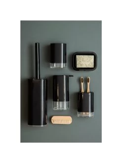 Premier Housewares Ando Black Acrylic Toothbrush Holder 10 Premier Housewares Ando Black Acrylic Toothbrush Holder -Home Comprehensive VP8IB SQ4 0000000088 NO COLOR SLd2