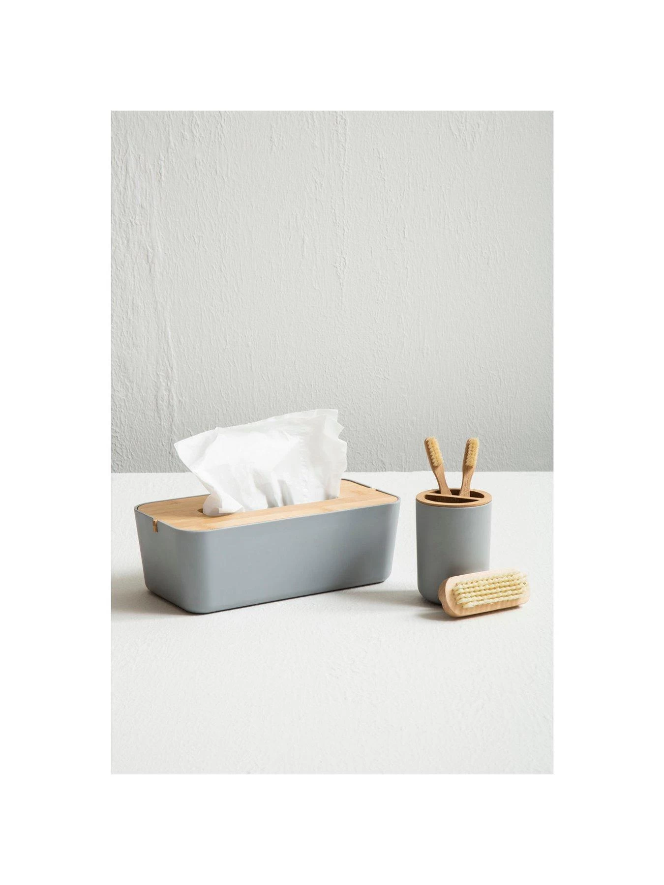 Premier Housewares Canyon Grey Toothbrush Holder 7 Premier Housewares Canyon Grey Toothbrush Holder - Image 5