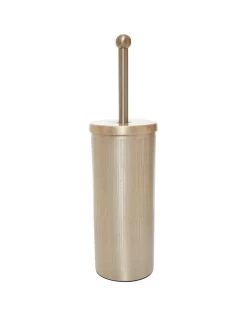 Premier Housewares Allegra Champagne Finish Toilet Brush