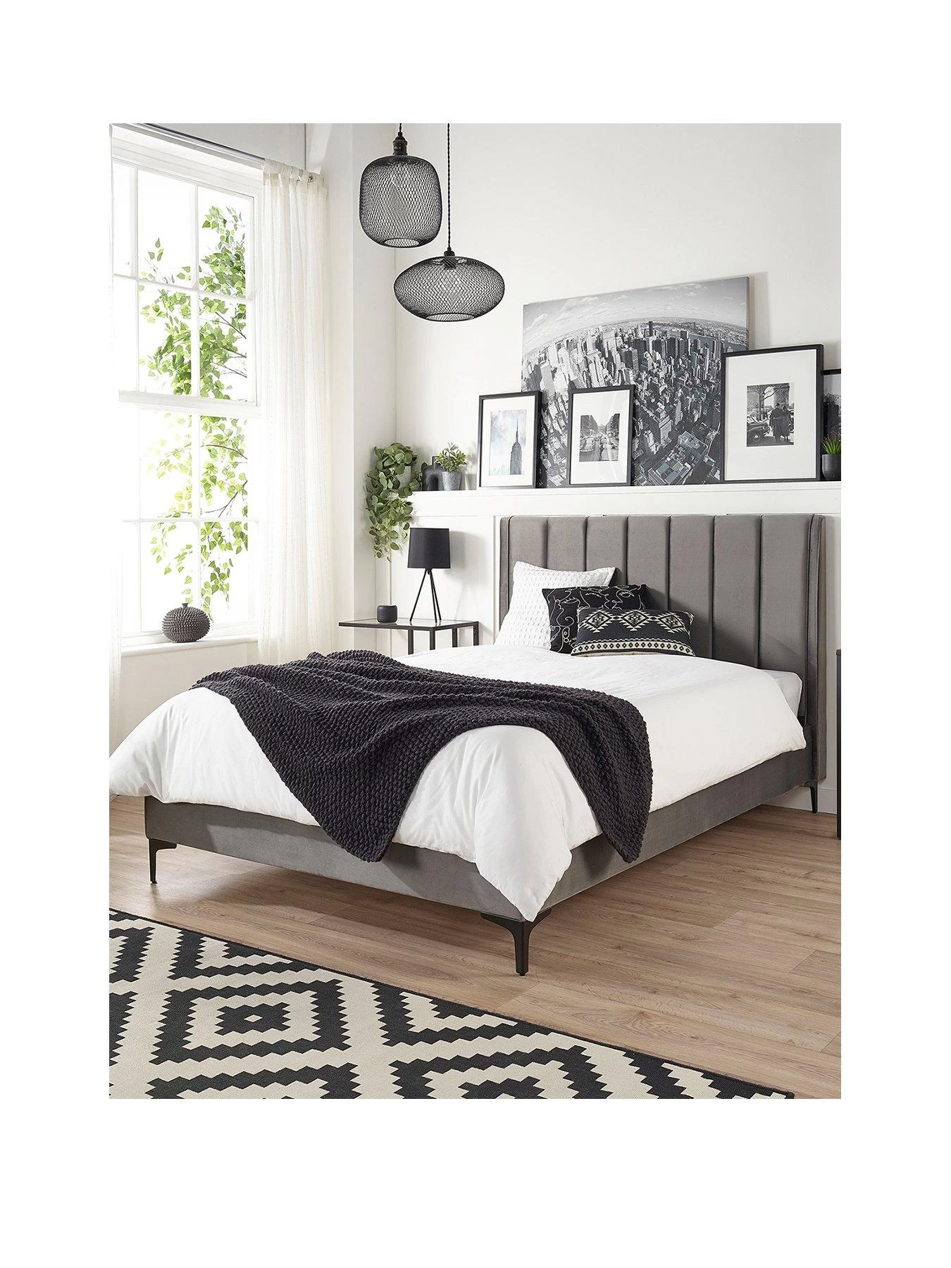 Aspire Phoebe Footend Velvet King Bed 4 Aspire Phoebe Footend Velvet King Bed - Image 2