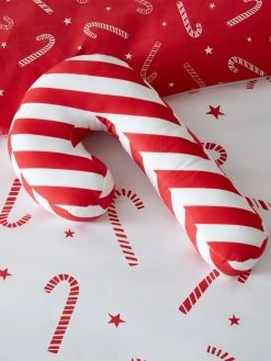 Catherine Lansfield Candy Cane Cushion