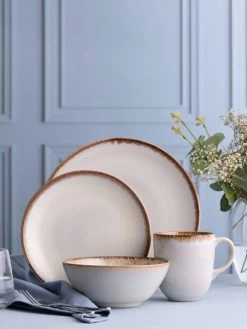 Mason Cash Reactive Set Of 4 Bowls – Cream -Home Comprehensive VPXAM SQ4 0000000088 NO COLOR SLd2