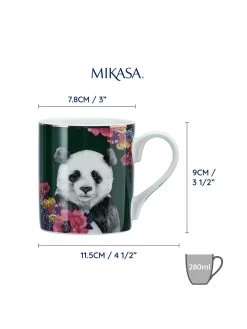 Mikasa Wild At Heart Mug – Panda 11 Mikasa Wild At Heart Mug – Panda -Home Comprehensive VQ7F8 SQ4 0000000088 NO COLOR SLd2