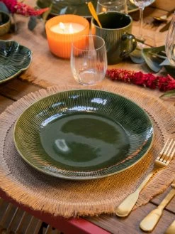 Mikasa Mk Round Placemat Set Of 4 Hessian 9 Mikasa Mk Round Placemat Set Of 4 Hessian -Home Comprehensive VQ7FD SQ3 0000000088 NO COLOR SLd1