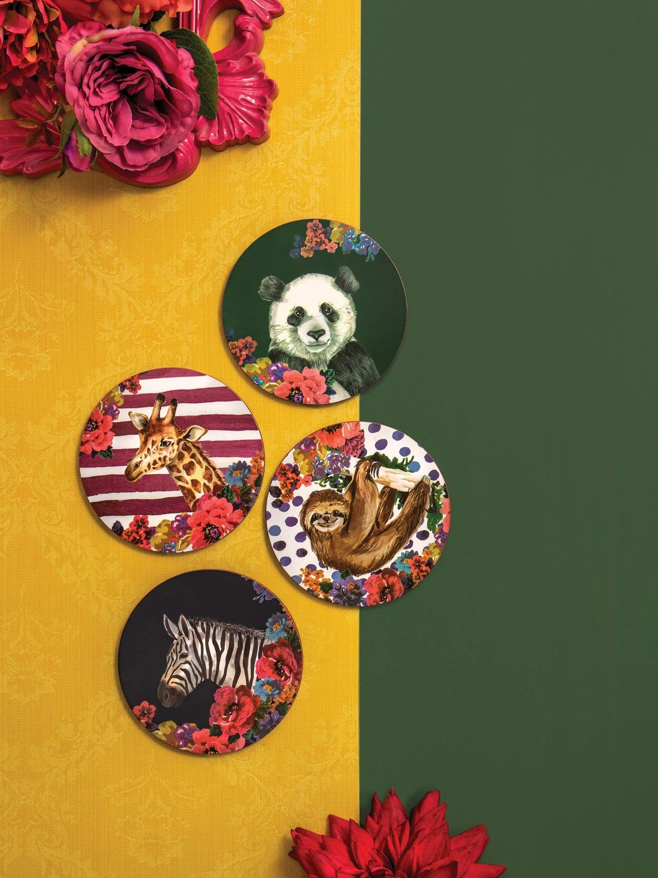 Mikasa Wild At Heart Coasters – Set Of 4 4 Mikasa Wild At Heart Coasters – Set Of 4 - Image 2