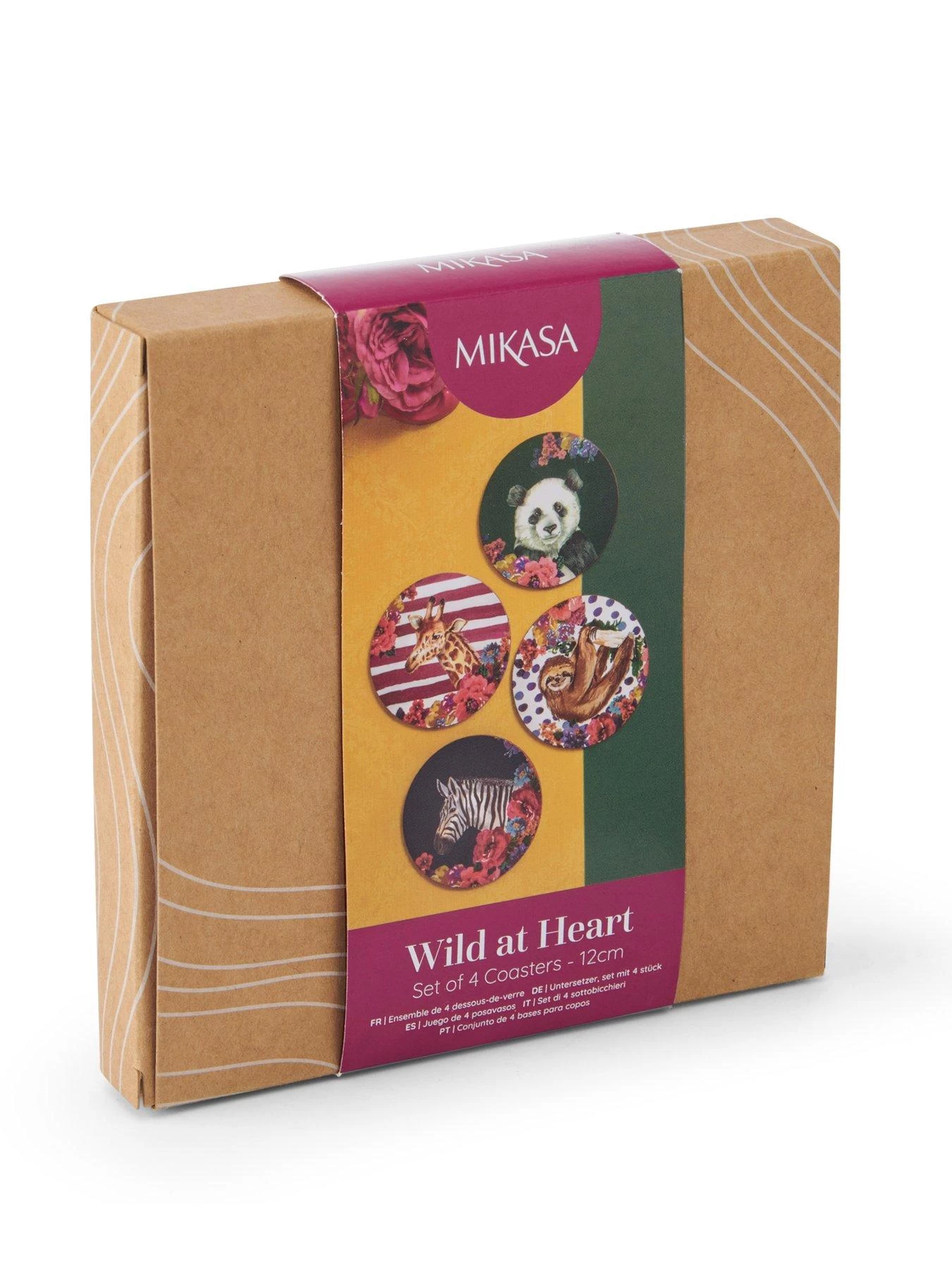 Mikasa Wild At Heart Coasters – Set Of 4 6 Mikasa Wild At Heart Coasters – Set Of 4 - Image 4
