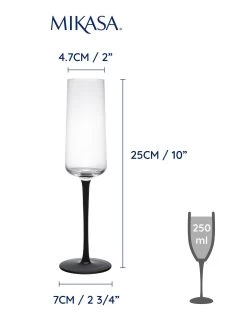 Mikasa Mk Palermo Flute 4pc -Home Comprehensive VQ7FH SQ4 0000000088 NO COLOR SLd2