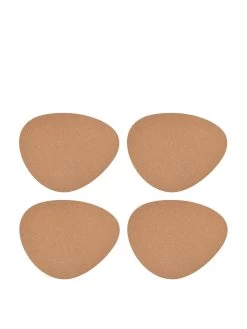 Mikasa Mk Pebble Placemat Set Of 4 Cork