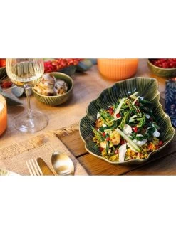 Mikasa Jardin Leaf-Shaped Serving Dish -Home Comprehensive VQ7FR SQ2 0000000088 NO COLOR SLd