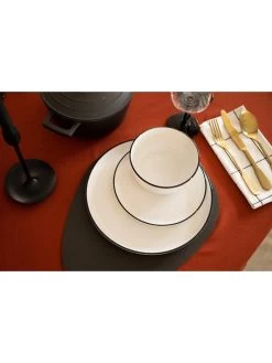 Mikasa Limestone 12-Piece Dinner Set 12 Mikasa Limestone 12-Piece Dinner Set -Home Comprehensive VQ7FX SQ4 0000000088 NO COLOR SLd2