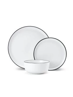 Mikasa Limestone 12-Piece Dinner Set 15 Mikasa Limestone 12-Piece Dinner Set -Home Comprehensive VQ7FX SQ7 0000000088 NO COLOR SLd5