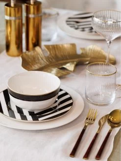 Mikasa Luxe Deco 12-Piece Dinner Set -Home Comprehensive VQ7G0 SQ5 0000000088 NO COLOR SLd3