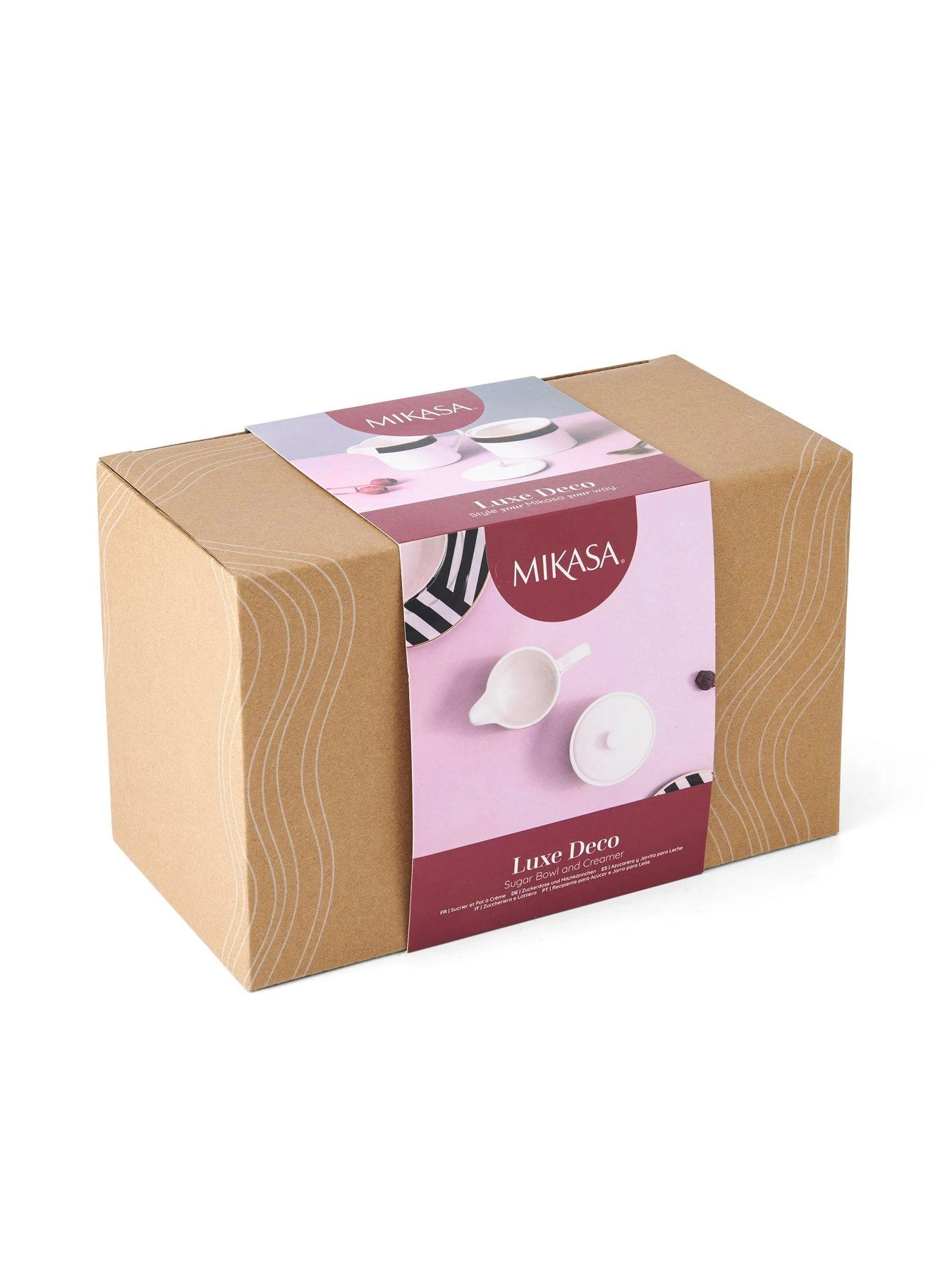 Mikasa Luxe Deco Sugar Pot And Creamer Set 9 Mikasa Luxe Deco Sugar Pot And Creamer Set - Image 7