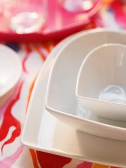 Mikasa Chalk Large Heart-Shaped Serving Bowl -Home Comprehensive VQ7G9 SQ4 0000000088 NO COLOR SLd2