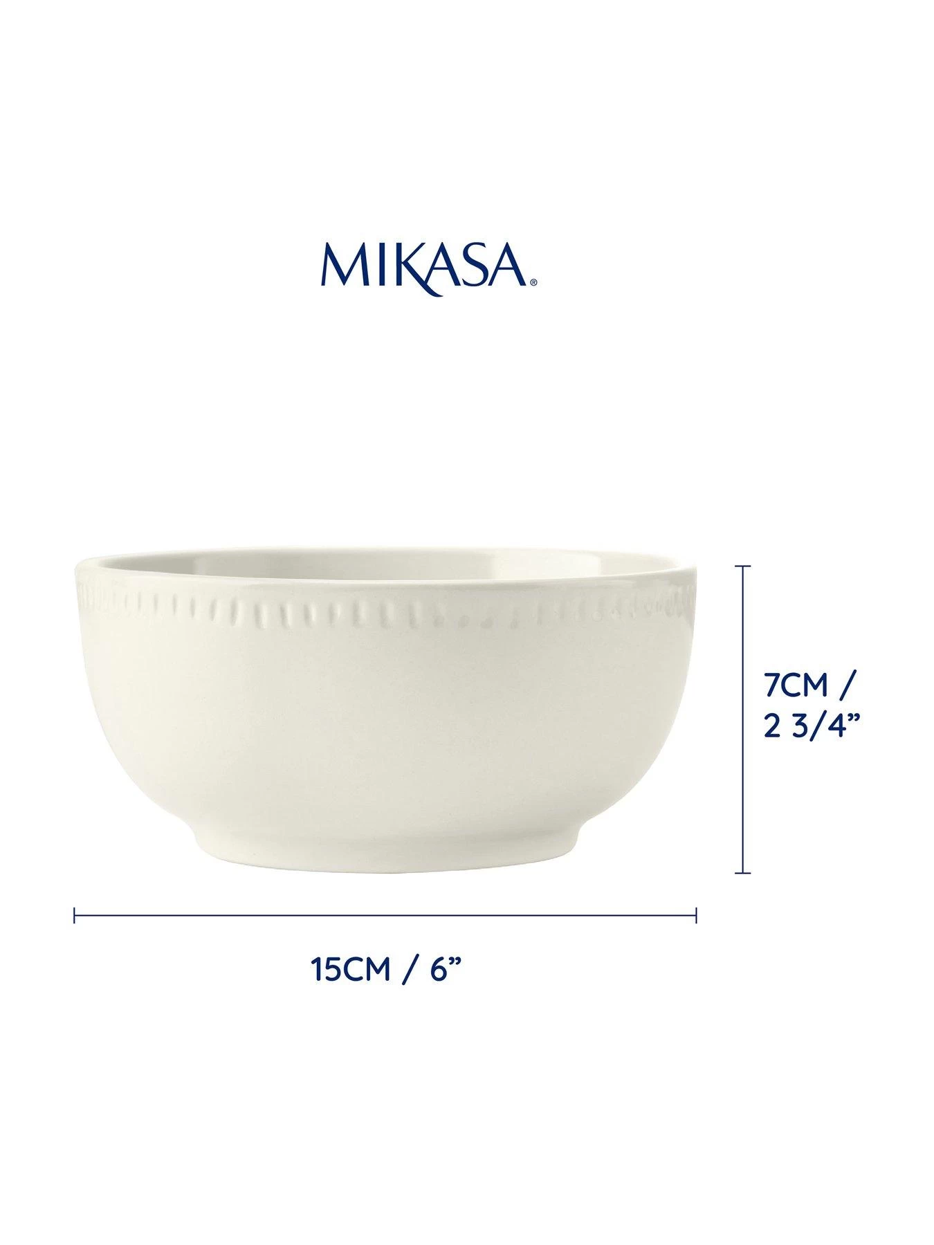Mikasa Cranborne Set Of 4 Cereal Bowls 9 Mikasa Cranborne Set Of 4 Cereal Bowls - Image 7
