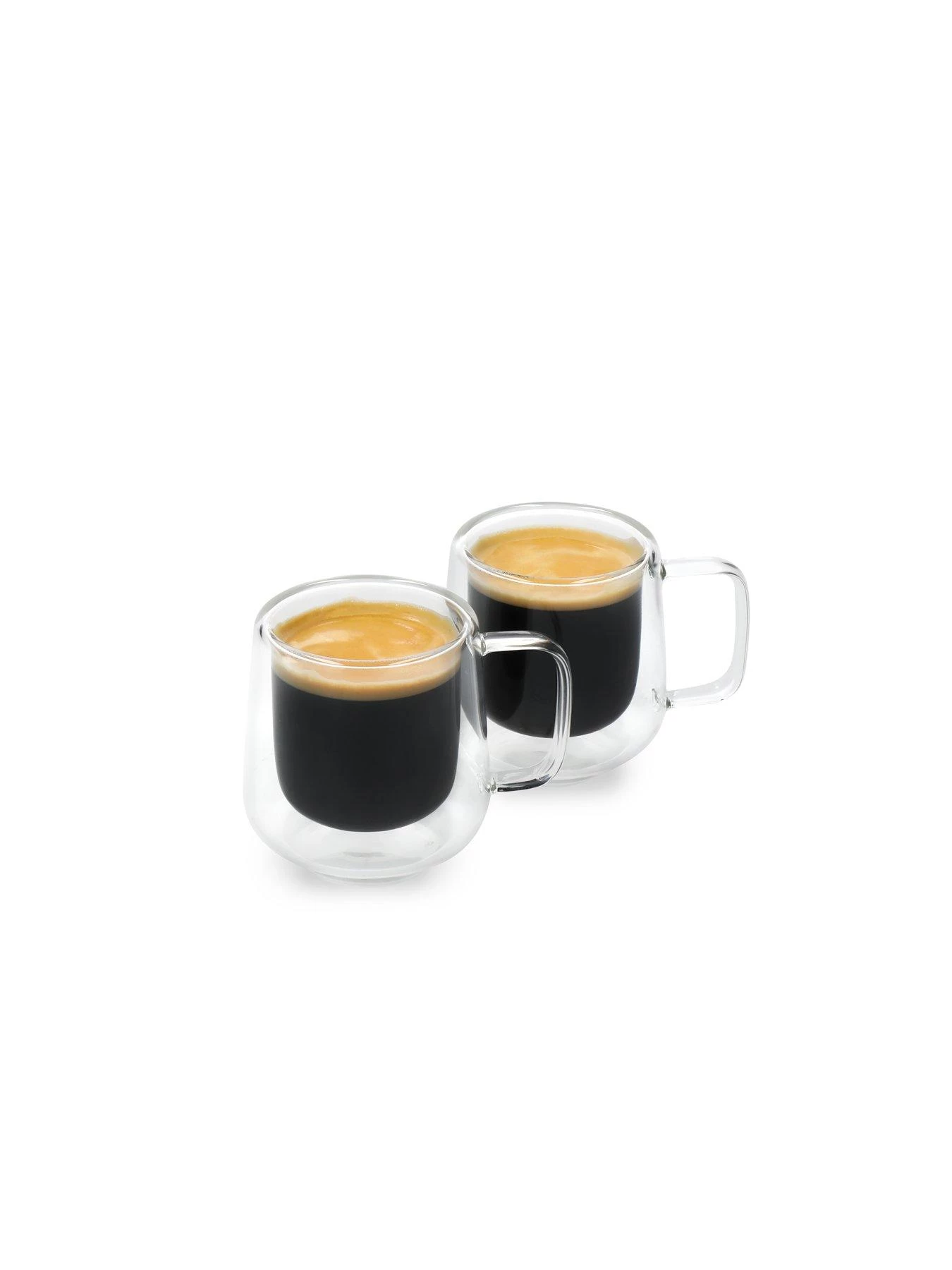 LA CAFETIERE Lc Siena Dbl Wall Espresso Glasses 2pc 4 LA CAFETIERE Lc Siena Dbl Wall Espresso Glasses 2pc - Image 2