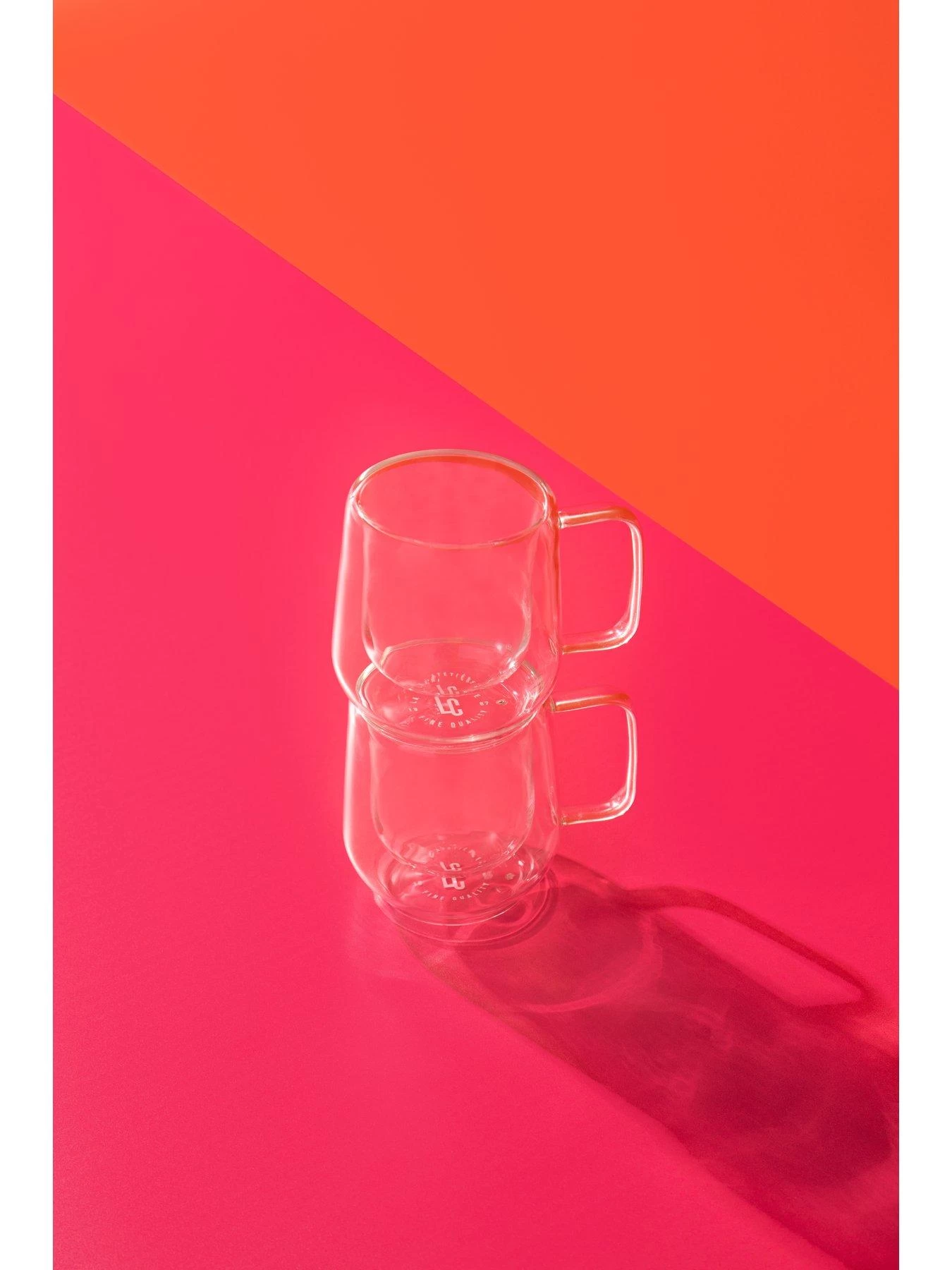 LA CAFETIERE Lc Siena Dbl Wall Espresso Glasses 2pc 7 LA CAFETIERE Lc Siena Dbl Wall Espresso Glasses 2pc - Image 5