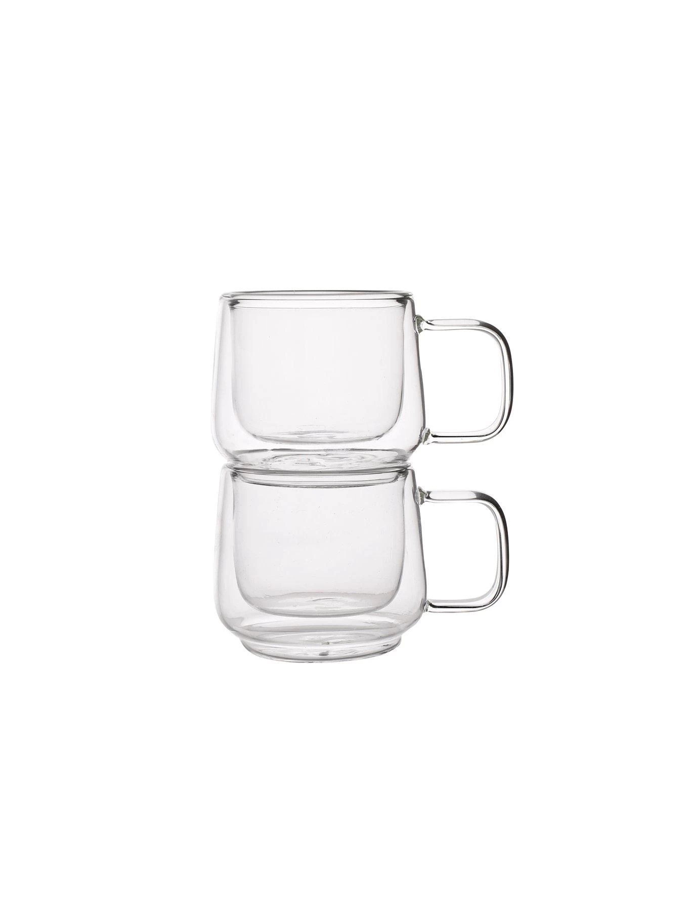 LA CAFETIERE Lc Siena Dbl Wall Espresso Glasses 2pc 9 LA CAFETIERE Lc Siena Dbl Wall Espresso Glasses 2pc - Image 7