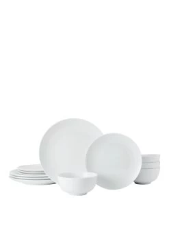 Mikasa Chalk 12-Piece Dinner Set
