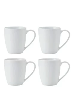 Mikasa Chalk Set Of 4 Mugs