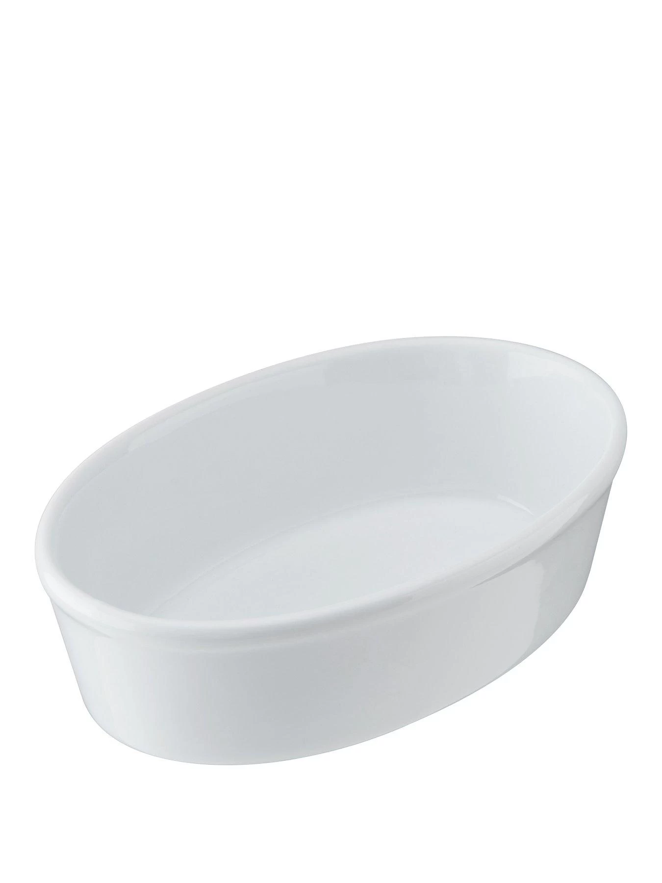 Mikasa Chalk Oval Pie Dish – 17 Cm 3 Mikasa Chalk Oval Pie Dish – 17 Cm