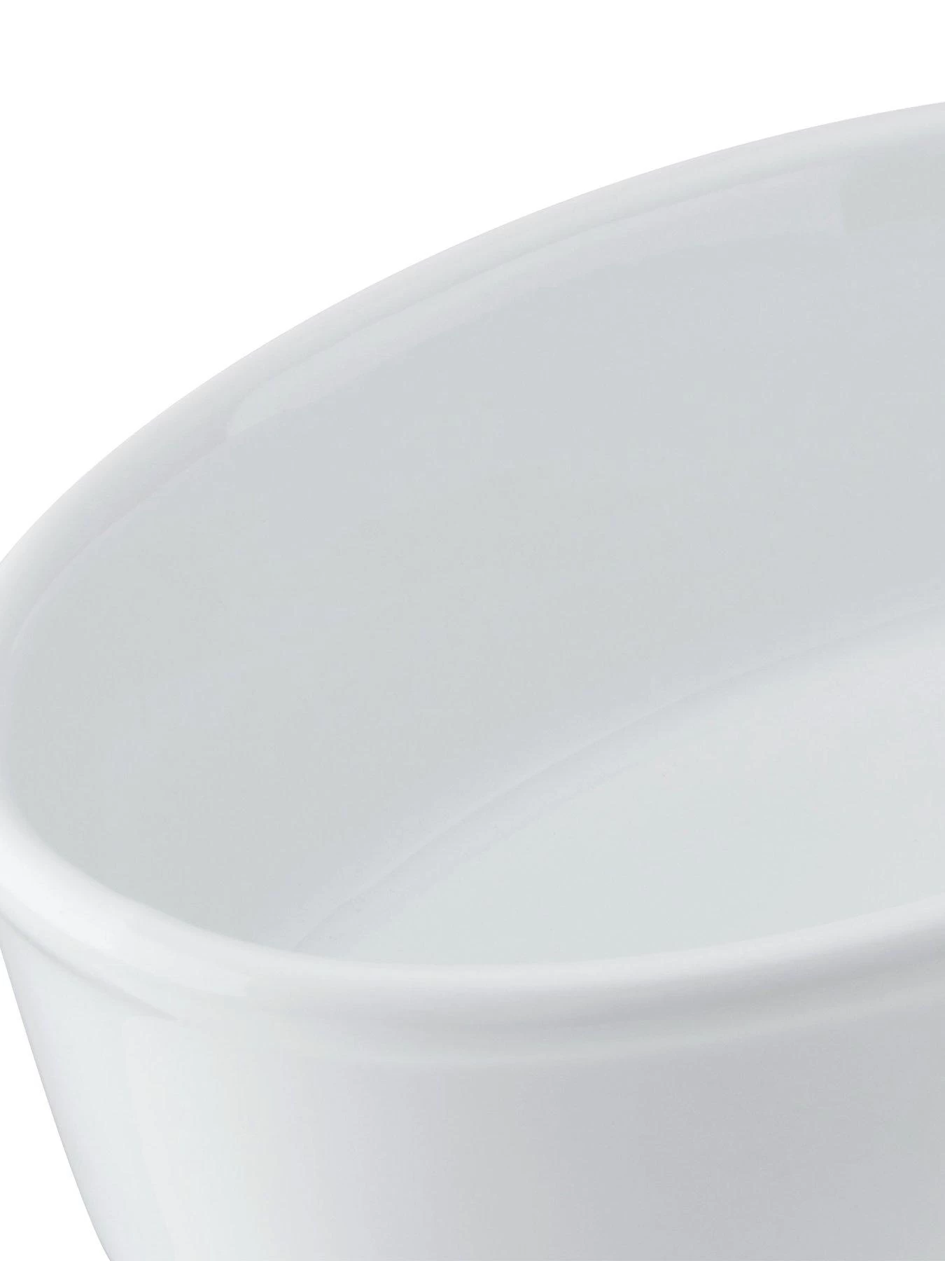 Mikasa Chalk Oval Pie Dish – 17 Cm 5 Mikasa Chalk Oval Pie Dish – 17 Cm - Image 3