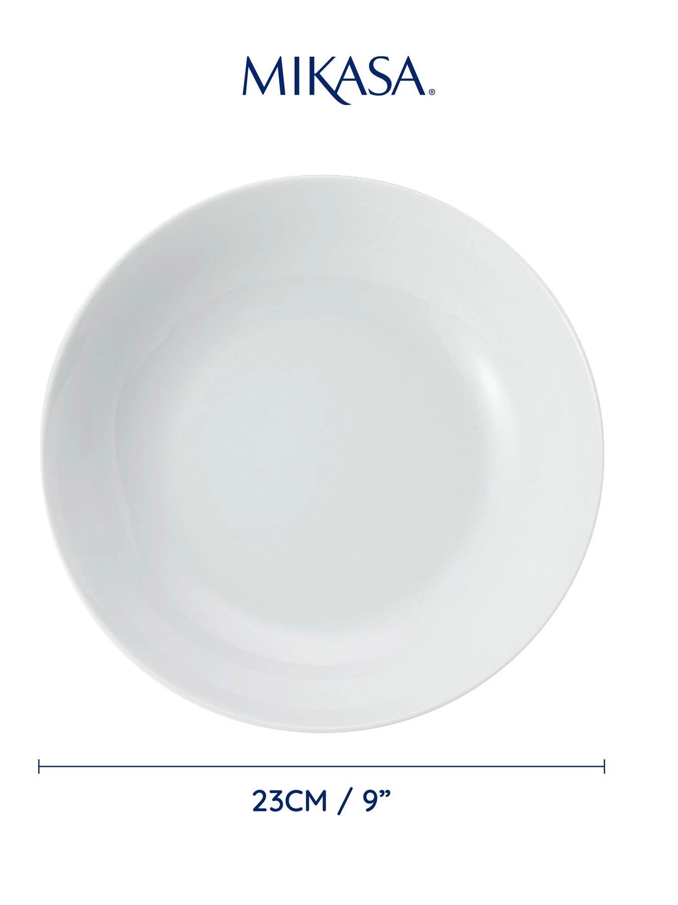 Mikasa Chalk Set Of 4 Pasta Bowls 6 Mikasa Chalk Set Of 4 Pasta Bowls - Image 4