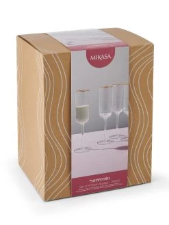 Mikasa Mk Sorrento Flute 4pc -Home Comprehensive VQ8DW SQ4 0000000088 NO COLOR SLd2