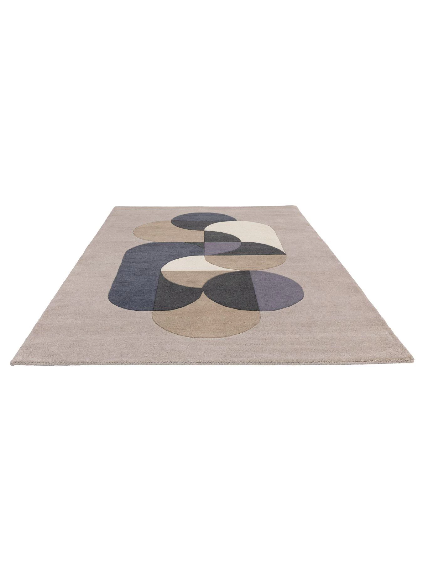 Asiatic Matrix Statement Grey Rug 4 Asiatic Matrix Statement Grey Rug - Image 2