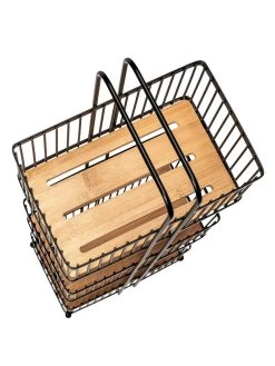 Croydex Three Tier Storage Caddy 11 Croydex Three Tier Storage Caddy -Home Comprehensive VRR2R SQ4 0000000004 BLACK SLd2