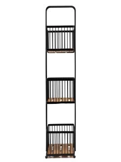 Croydex Three Tier Storage Caddy 12 Croydex Three Tier Storage Caddy -Home Comprehensive VRR2R SQ5 0000000004 BLACK SLd3