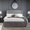 Julian Bowen Frida King Storage Ottoman Bed -Home Comprehensive VRRLS SQ1 0000000005 GREY RSr