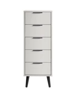 Julian Bowen Alba 5 Drawer Narrow Chest
