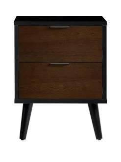 Julian Bowen Alba 2 Drawer Bedside