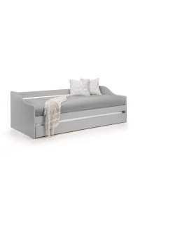Julian Bowen Elba Daybed Frame With Guest Bed - Grey -Home Comprehensive VRRPW SQ5 0000000005 GREY SLd2