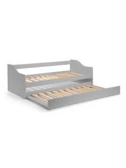 Julian Bowen Elba Daybed Frame With Guest Bed - Grey -Home Comprehensive VRRPW SQ7 0000000005 GREY DGy
